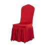HC-01(housse de chaise avec jupe)