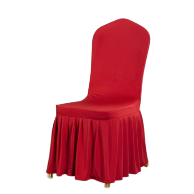 HC-01(housse de chaise avec jupe)
