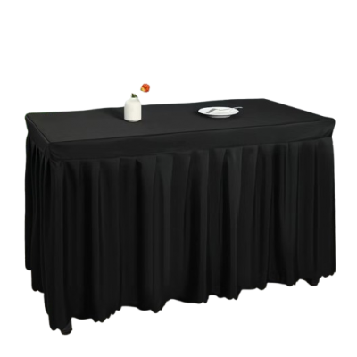 HT-07(housse de table avec jupe)