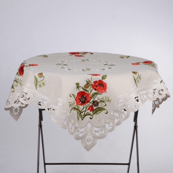 NPR9007-F(coquelicot-écru)